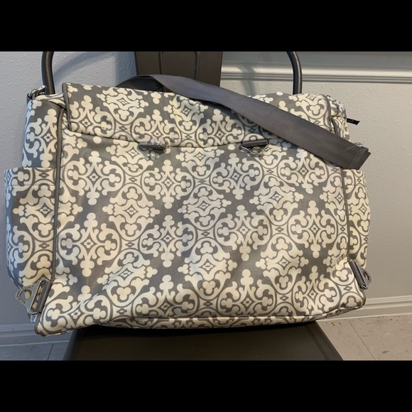 Petunia picklebottom large diaper bag.